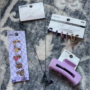 ARDENE 4 pack accessories
